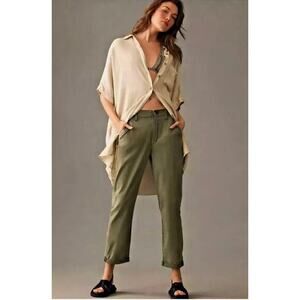 PAIGE‎ Drew Straight Leg Pants green Size 28